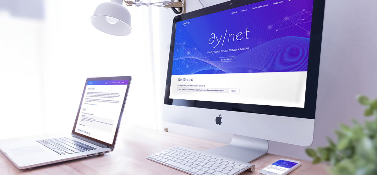 DyNet Website Design